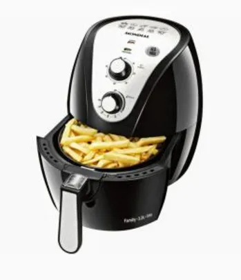 (APP) Fritadeira Air Fryer Mondial Family AF-25 Sem Óleo Inox 3,2L - 110V