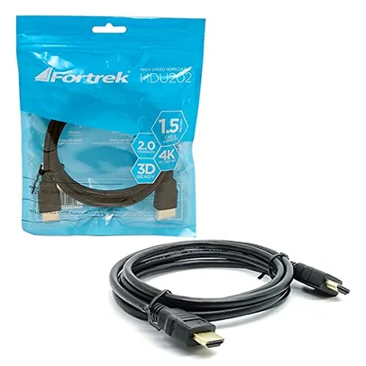 [Prime] Cabo HDMI 2.0 4K 1,5MT Preto FORTREK