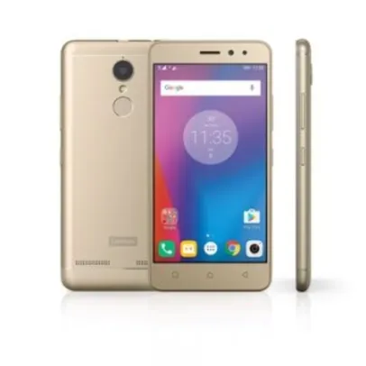 Smartphone Lenovo Vibe K6 PA540007BR Dourado Dual Chip Android 6.0 Marshmallow 4G Wi-Fi Câmera 13 MP R$809