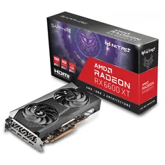 Placa de Vídeo Sapphire Nitro+ AMD Radeon RX 6600 XT, 8GB, GDDR6, FSR, Ray Tracing, S88-1E448-000SA