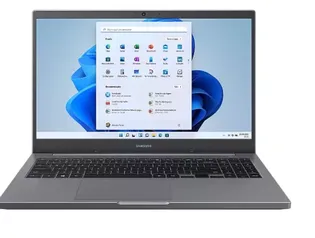 Notebook Samsung Book Intel®, Windows 11 Home, 4GB, 256GB SSD, 15.6'' Full HD LED Cinza Chumbo