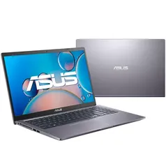 Notebook Asus AMD Ryzen 5-3500U, 8GB RAM, SSD 256GB, 15,6', Radeon Vega 8, Windows 11 Home, Cinza - M515DA-BR1213W