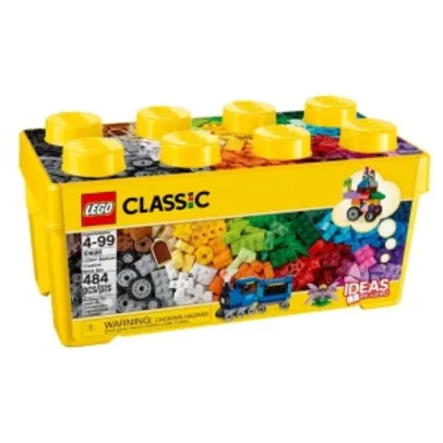 LEGO Classic - Caixa Média de Peças Criativas - 484 Peças - R$ 150,90