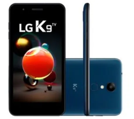 Smartphone LG K9 X210 TV, Quad Core, Android 7.0, Tela 5´, 16GB, 8MP, 4G, Dual Chip