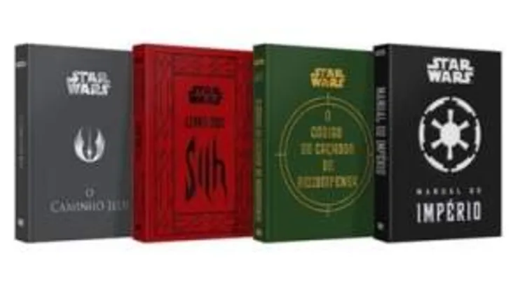 [SUBMARINO] Livro - Box Star Wars ( 4 Volumes) - R$ 49,90