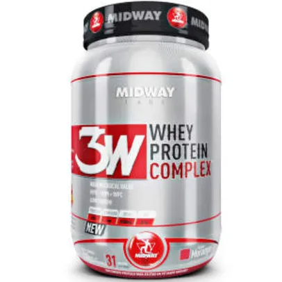 3W Whey Protein Complex 930 G - MidWay por R$ 75