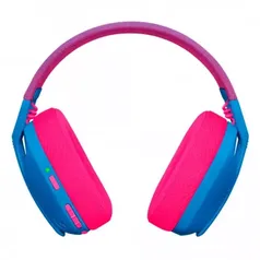 Headset Gamer Wireless Logitech G435 - Azul e Rosa