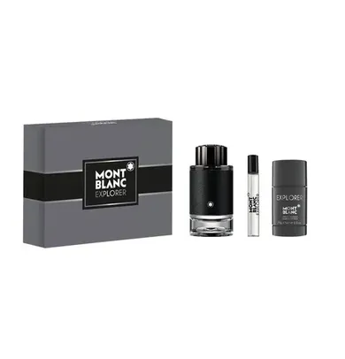 Kit Coffret Explorer Masculino Eau De Parfum Montblanc