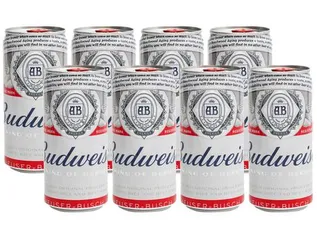 (Cliente Ouro) 2Packs Cerveja Budweiser 269ml - 8 Unidades  R$18,75