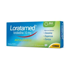 LORATADINA - LORATAMED 10MG 12 COMPRIMIDOS