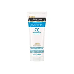 [REC-PRIME]Protetor Solar Neutrogena Sun Fresh Fps 70, 200Ml, Neutrogena, 200 Ml