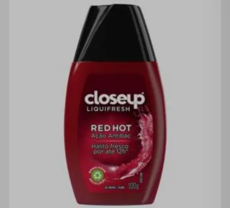 Gel Dental Close Up Liquifresh Red Hot 100g R$4