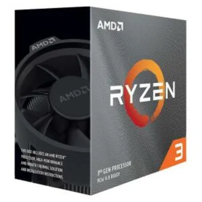 Processador AMD Ryzen 3 3300X | R$919