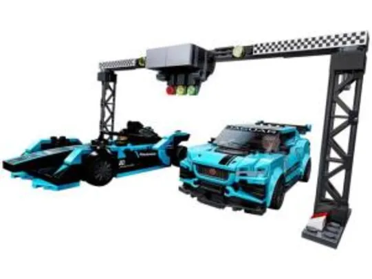 [Cliente Ouro] LEGO Speed Champions - Formula E Panasonic Jaguar Racing 565 Peças | R$205