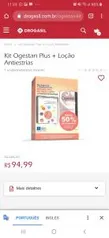 Kit Ogestan Plus + Loção Antiestrias | R$95