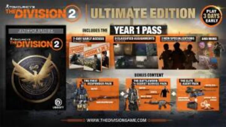 The Division 2 Ultimate Edition - PC na Uplay