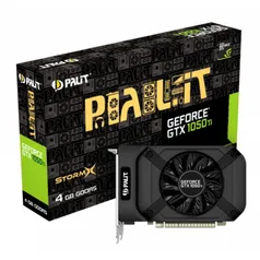 Placa de Vídeo Palit NVIDIA GeForce GTX 1050 Ti StormX, 4GB, GDDR5, 128bit | R$2099