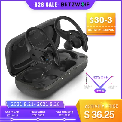 BlitzWolf BW FYE10 TWS Bluetooth compatible 5.0 Earphone