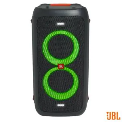 Caixa de Som Bluetooth JBL Party Box 100 com Bateria Recarregável - PARTYBOX100BR