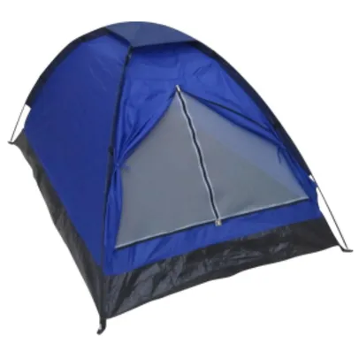 Barraca de Camping Para 2 Pessoas Importada em Poliéster - Azul por R$ 70