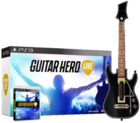 Guitar Hero Live Bundle PS3 - R$ 129,52