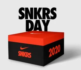 NIKE - CAIXA MISTERIOSA - MYSTERY BOX SNKRS DAY - HOJE ÀS 10H