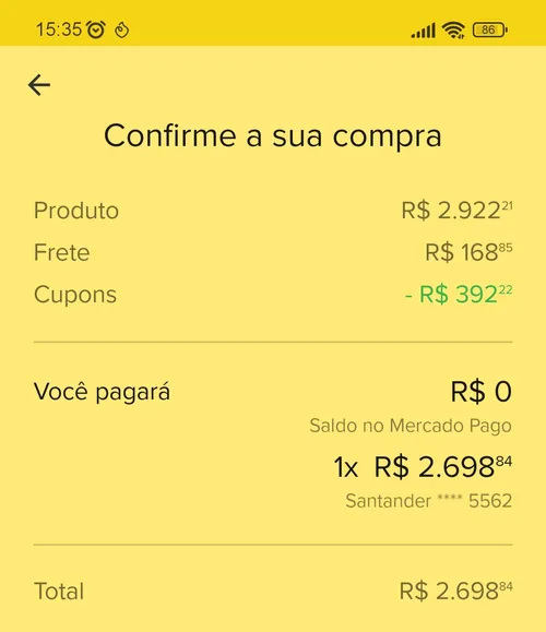 Imagen na descrição da promoção