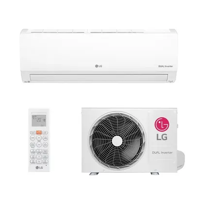 Ar Condicionado Split Hw Dual Inverter Voice LG 9000 Btus Frio 220V Monofásico S4NQ09AA31B.EB2GAMZ