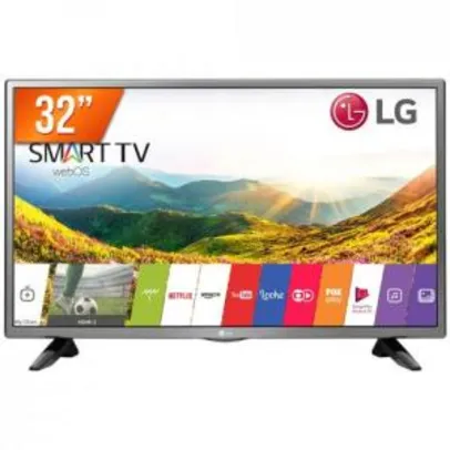 Smart TV LED 32 HD LG PRO 32LJ600B 2 HDMI USB Wi-Fi Integrado Conversor Digital por R$ 939