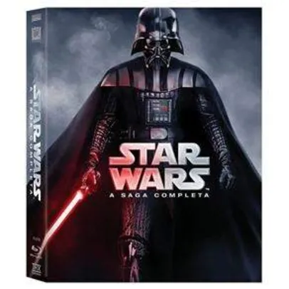 [Ponto Frio] Blu-Ray - Star Wars A Saga Completa - 9 Discos - R$ 159,90