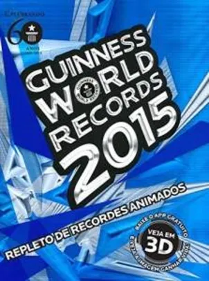 [Amazon] Livro eBook Guinness World Records 2015 - R$10