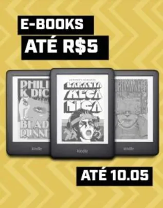 Seleção de e-books da Editora Aleph - R$5
