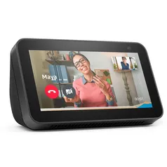 Echo Show 5 (2ª Geração) com Alexa, Tela 5, Câmera de 2 MP, Preto - B08KGWJDRZ