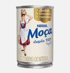 [APPL R$11,58] 2 unidades Leite Condensado Moça Integral Lata 395g - Nestlé