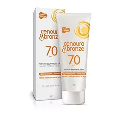 [Rec] Cenoura e Bronze Protetor Solar Facial Fps70 - 50 g