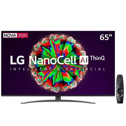 Smart TV LED 65" UHD 4K LG NanoCell | R$4654