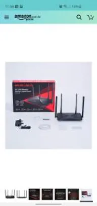 ROTEADOR WIR DB 2.4/5GHZ GIGABIT AC1200 AC12G, MERCUSYS R$209