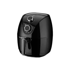 Fritadeira Elétrica Air Fryer Multilaser Sem Óleo 4 Litros Timer De 60min 1500W 127V Preto CE221