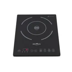 Cooktop de Indução Britânia 1 Boca Vidro Preto Elétrico 127V BCT01P | R$199