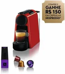 Nespresso Essenza Mini D30-BR-RE-NE, Máquina de Café, 110V, Vermelho