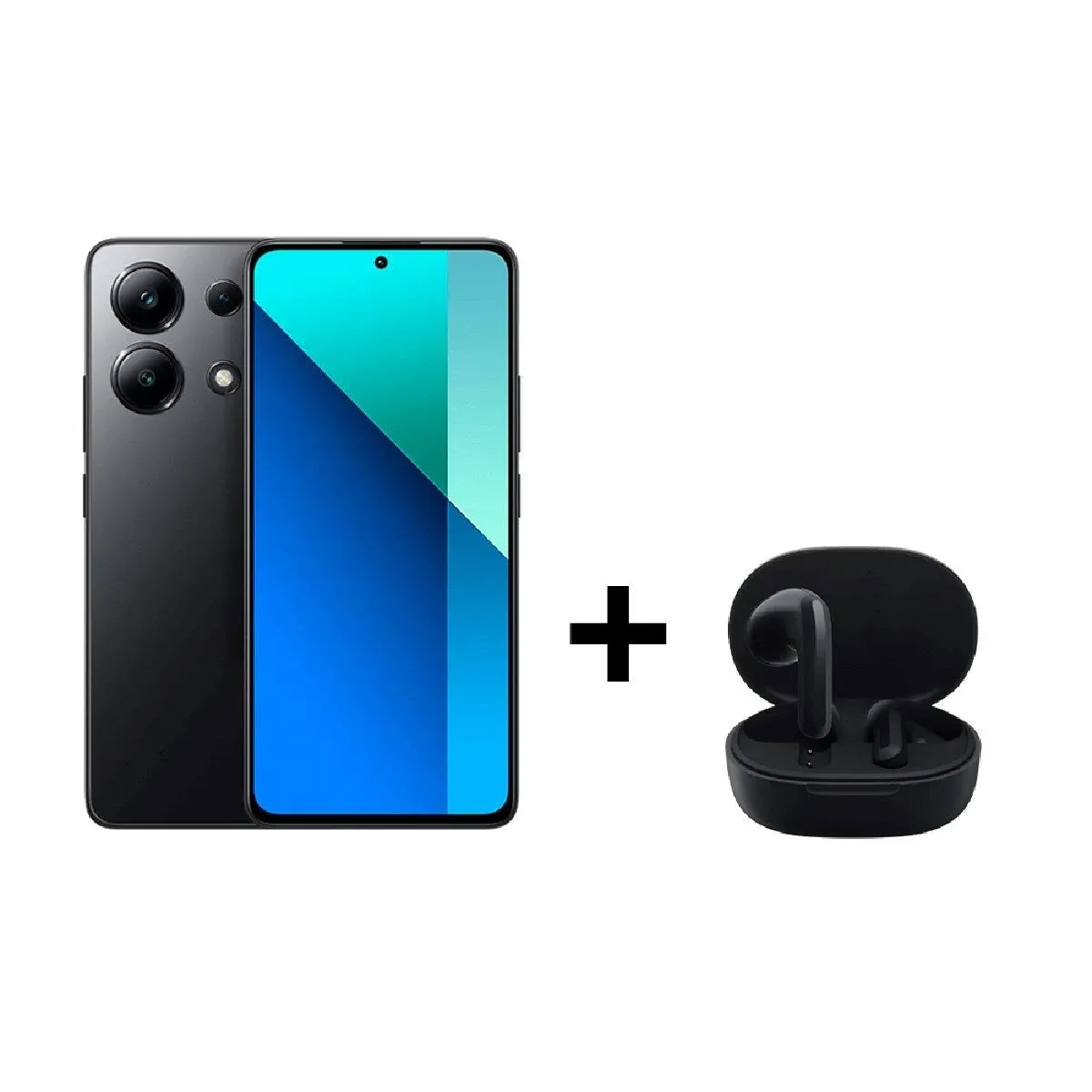 Imagem do produto Smartphone Xiaomi Redmi Note 13 8GB Ram 256GB + Fone Buds 4 Lite Preto