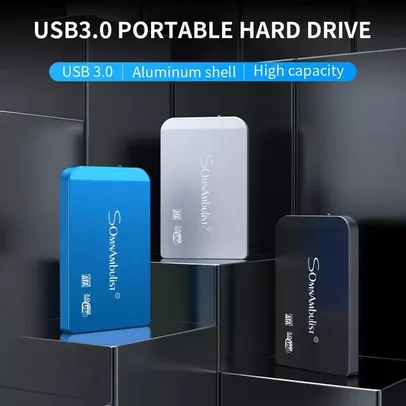 HD Externo USB 3.0 SOMNAMBULIST 500GB | R$ 140