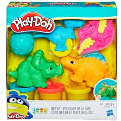 Conjunto Play-Doh Hasbro Moldes de Dinossauros | R$40