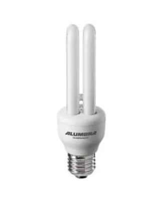[Prime] Lâmpada Fluorescente Compacta 2U, Alumbra, 5816, 12 W, Amarela - R$ 4,84
