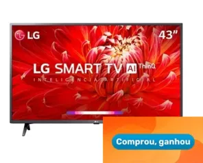 Smart TV LED 43 LG 43LM6370PSB Full HD + Soundbar Samsung HW-T555