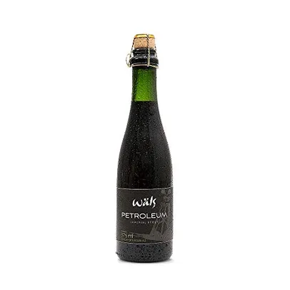 (SUPER R$10,84) Cerveja Wäls Petroleum Stout, 375ml, Garrafa Arrolhada