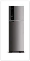 [Com CashBack R$ 2929] Geladeira Brastemp Frost Free Duplex 400 litros cor Inox com Freeze Control -