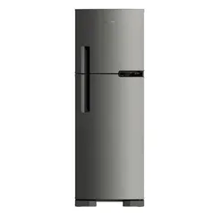 Geladeira Brastemp Duplex 375L Inox, Frost Free, Compartimento Extrafrio