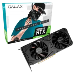 Placa de Video GALAX, GeForce RTX 3060 Ti (1-Click OC),  LHR, 8GB, GDDR6, DLSS, Ray Tracing, 36ISL6MD1VQW