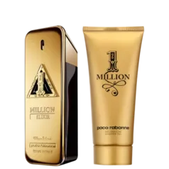 Conjunto 1 Million Elixir Paco Rabanne Masculino - Eau de Parfum 100ml + Gel de Banho 100ml